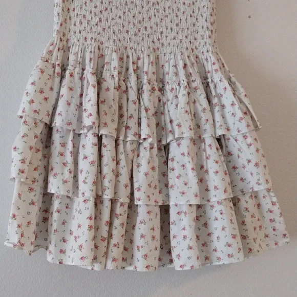 Vintage Betsey Johnson Strapless Dress With Ruffles - Picture 2 of 5